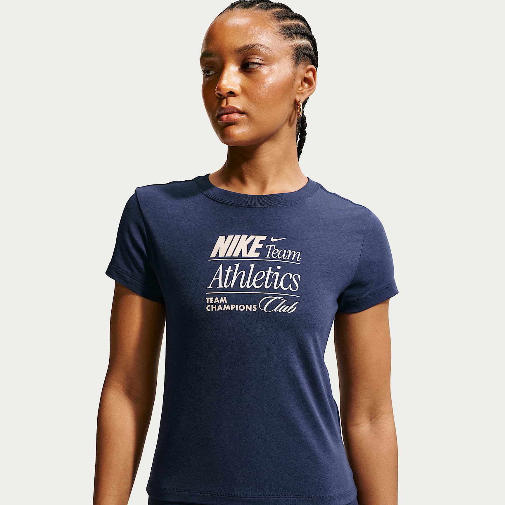 Nike Sportswear Chill Knit Women's Slim Mod-Cropped T-Shirt. Nike.com